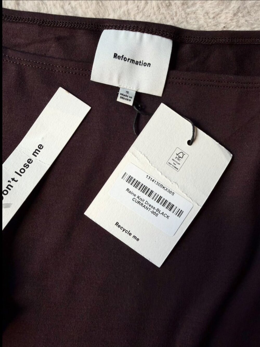 Reformation Raine Knit Dress NWT - Picture 4 of 13